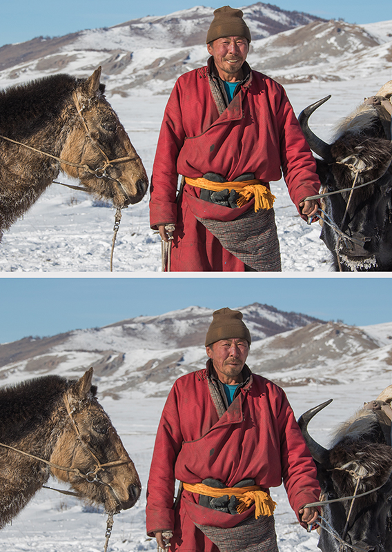 tsaatan man photo in north Mongolia